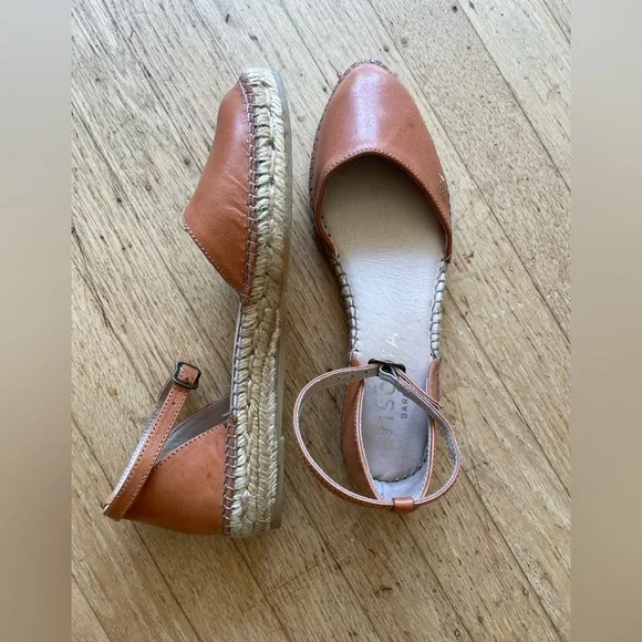 Viscata Barcelona Espadrille Flats leather